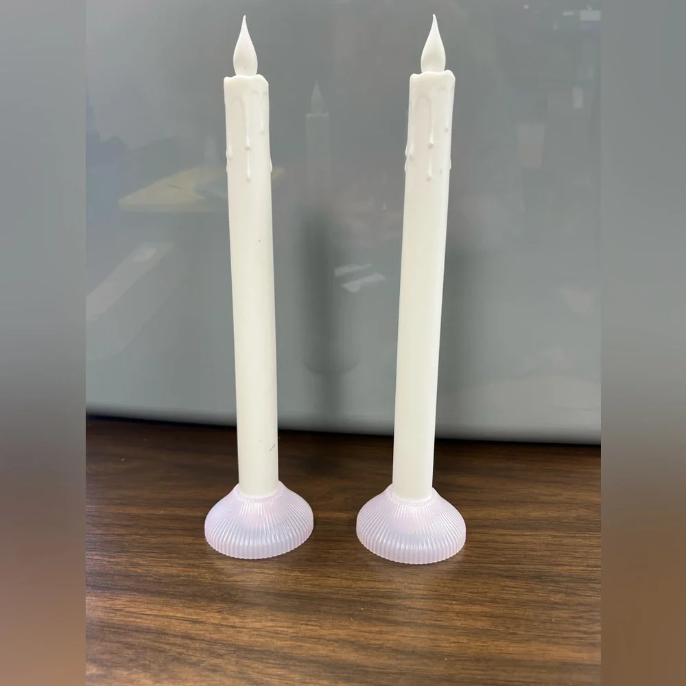 Set of two LED Flameless Candle. New in box.